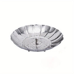 Stainless Steel Veg Steamer Basket Telescopic Folding Expandable