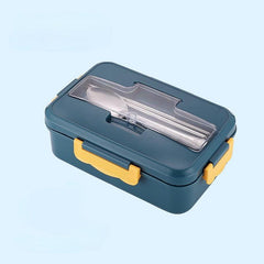 Fashionable Bento Lunch Box With Flatware Leakproof Container