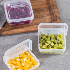 2pcs Plastic Refrigerator Storage Cheese Box Kitchen Accessories