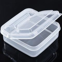 2pcs Plastic Refrigerator Storage Cheese Box Kitchen Accessories