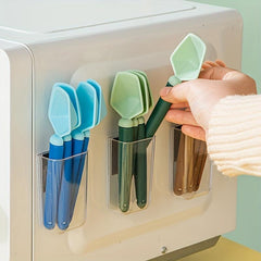 Bag Sealing Clips Measuring Spoon Magnets Food Clips Functional Scoop