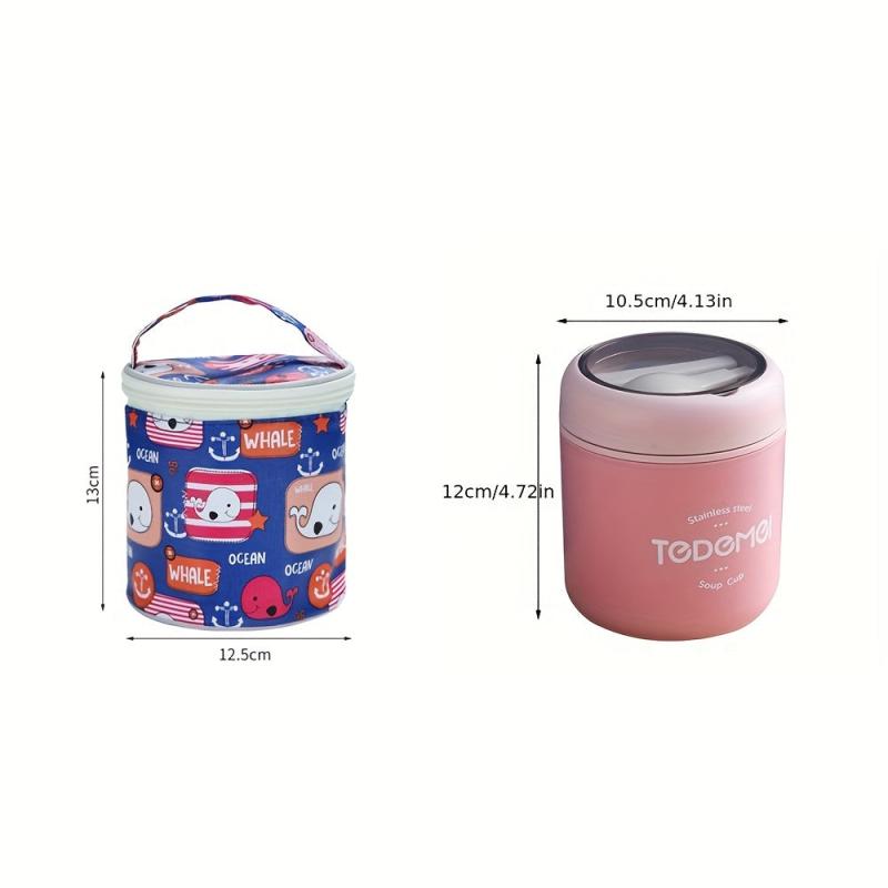 Insulated Food Jar Stainless Steel Lunch Container Thermal Lunch Box