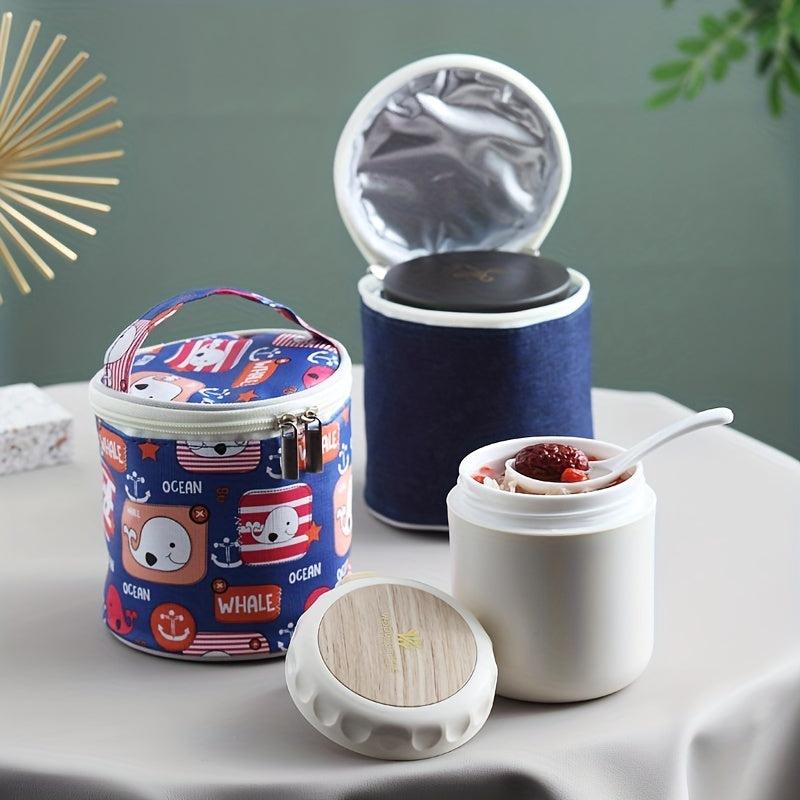 Insulated Food Jar Stainless Steel Lunch Container Thermal Lunch Box