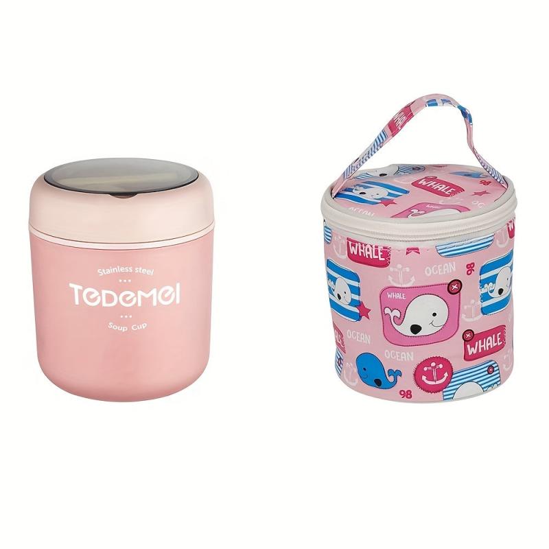 Insulated Food Jar Stainless Steel Lunch Container Thermal Lunch Box