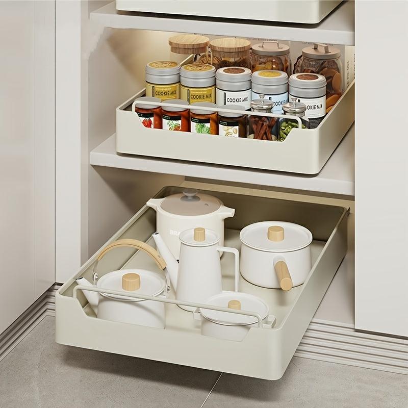 Under Sink Pull Out Shelf Drawer Organizer Cookware Organizer