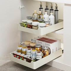 Under Sink Pull Out Shelf Drawer Organizer Cookware Organizer