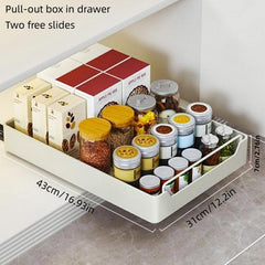 Under Sink Pull Out Shelf Drawer Organizer Cookware Organizer
