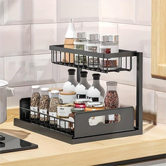 2 Tier Under Sink Organizer Cabinet Storage