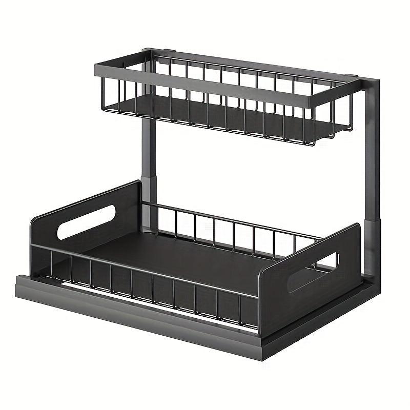 2 Tier Under Sink Organizer Cabinet Storage
