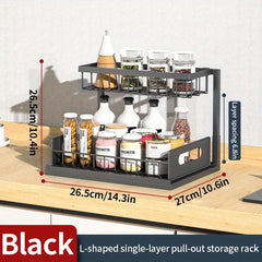 2 Tier Under Sink Organizer Cabinet Storage
