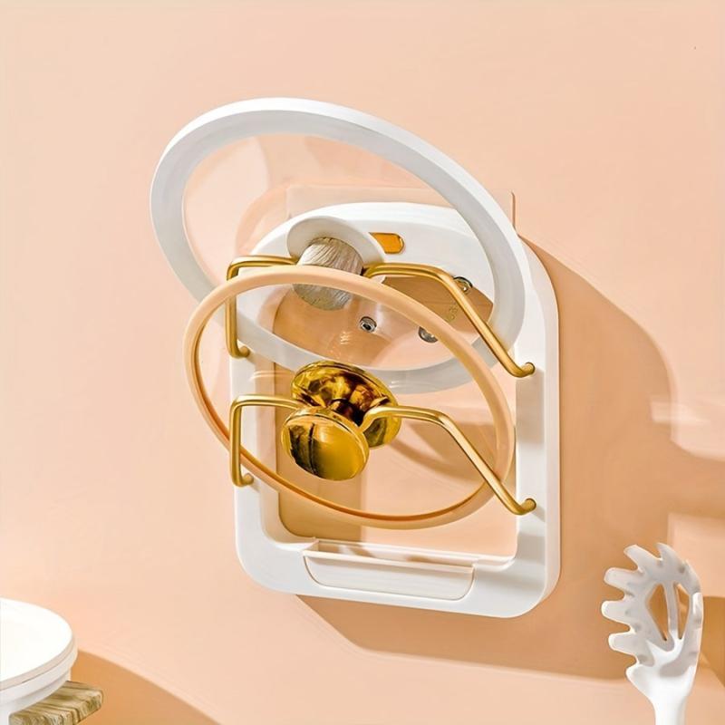Pot Cover Rack Wall-mounted Storage Kitchen Holder