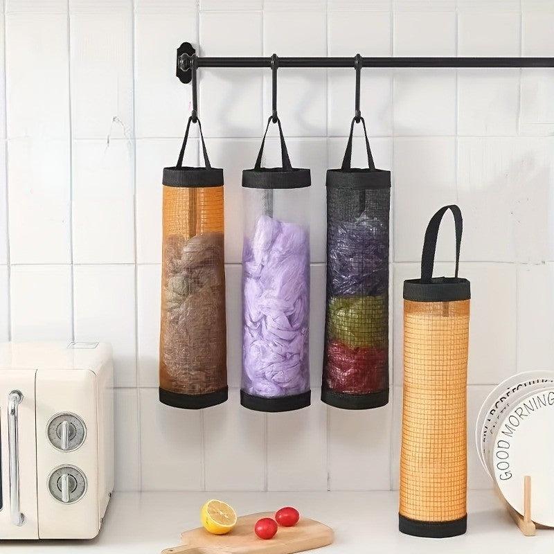 Mesh Hanging Bag Holder Foldable Washable Organizer