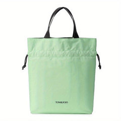 Leakproof Insulated Lunch Bag with Drawstring Aluminum Foil Lunch Box