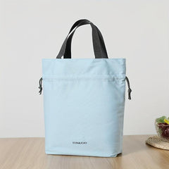 Leakproof Insulated Lunch Bag with Drawstring Aluminum Foil Lunch Box