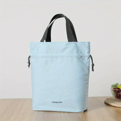 Leakproof Insulated Lunch Bag with Drawstring Aluminum Foil Lunch Box
