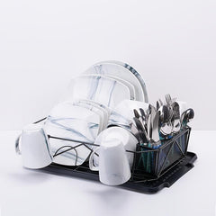 Large Capacity Kitchen Dish Storage Rack - Water Filter, Tableware Holder