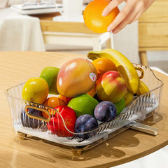Dish Rack With Drain Board Fruit Storage Rack Household Draining Rack