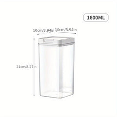 Airtight Food Storage Container with Lid Keeps Food Fresh and Organized