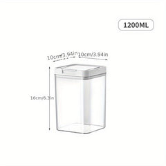 Airtight Food Storage Container with Lid Keeps Food Fresh and Organized