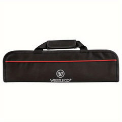 Chef Bag 5 Slots Case Kitchen Storage Carrying Pouch Red