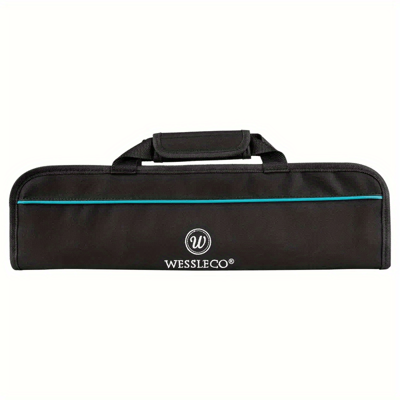 Chef Bag 5 Slots Case Kitchen Storage Carrying Pouch Red