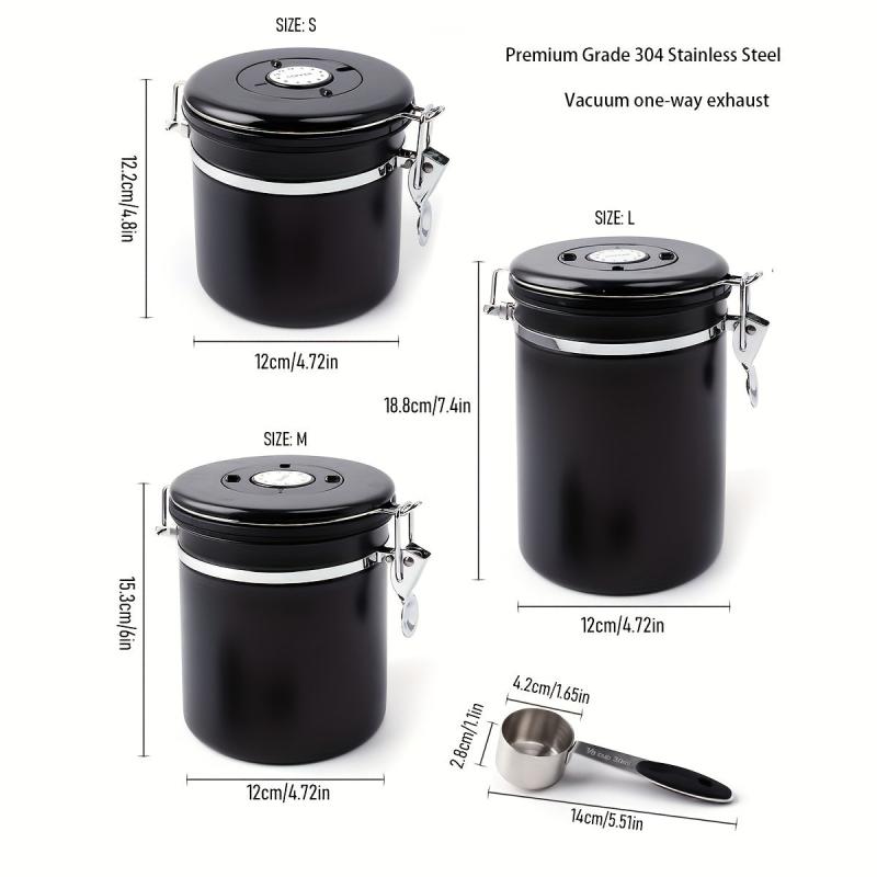 Anticorrosive Coffee Container for Coffee Beans Food Storage