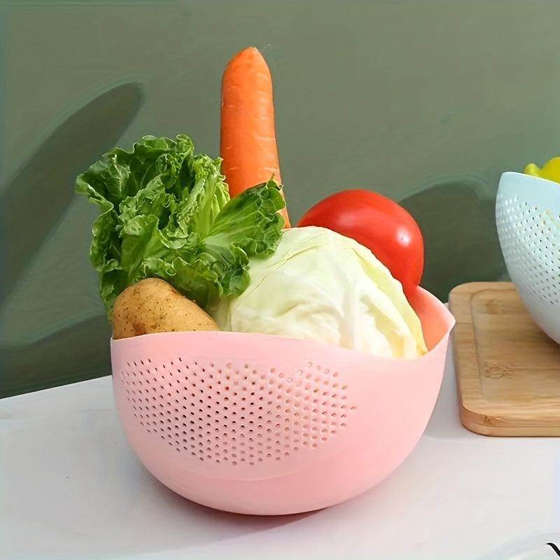 1pc Rice Washer Strainer Colanders For Cleaning Vegetable Fruit Pasta