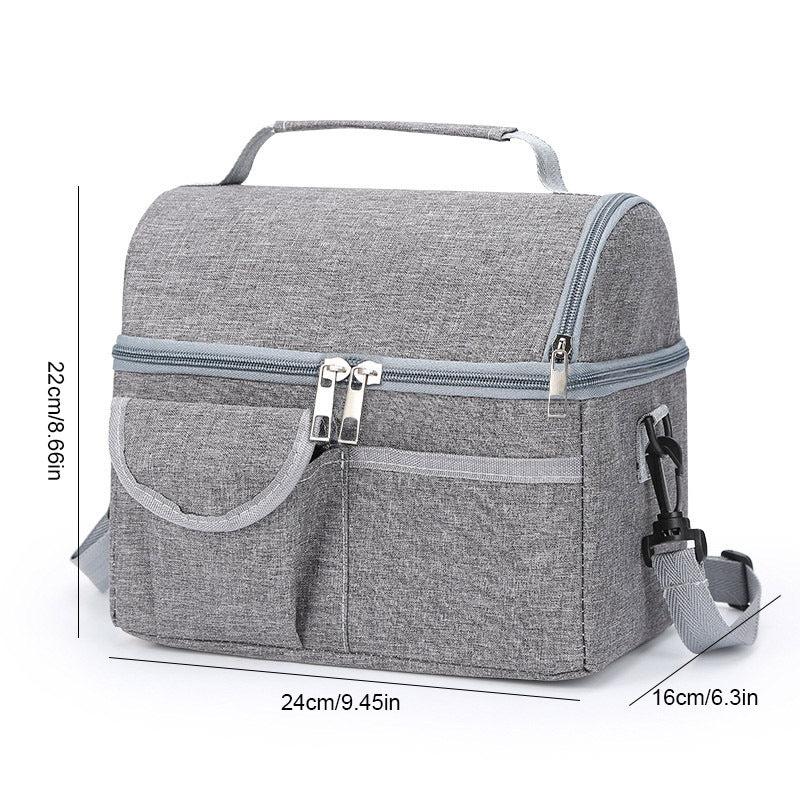 Portable Insulation Lunch Bag for Camping Picnic Beach