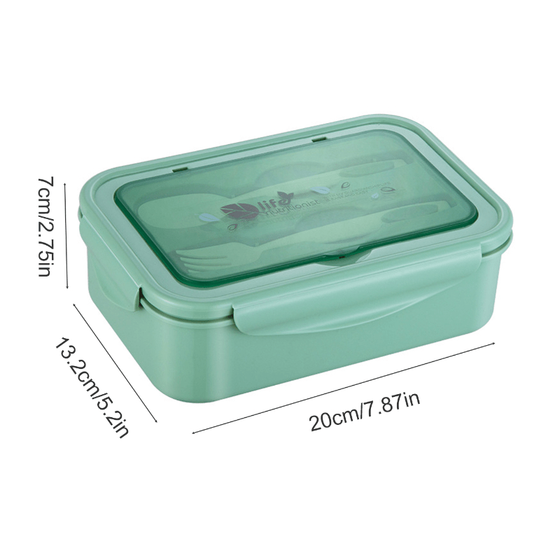 Leakproof Microwave Bento Box for School and Work Lunches