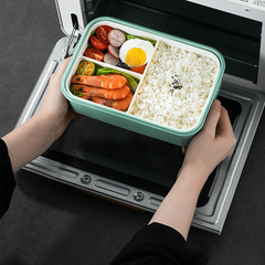 Leakproof Microwave Bento Box for School and Work Lunches