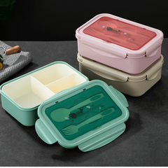 Leakproof Microwave Bento Box for School and Work Lunches