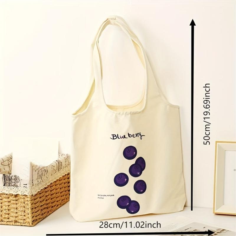 Canvas Bag Students Hand held Shopping Bags Cotton Canvas Bags Vest Bags
