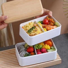 Leakproof Insulated Lunch Box 1400ml Bento Box for Office Workers