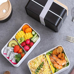 Leakproof Insulated Lunch Box 1400ml Bento Box for Office Workers