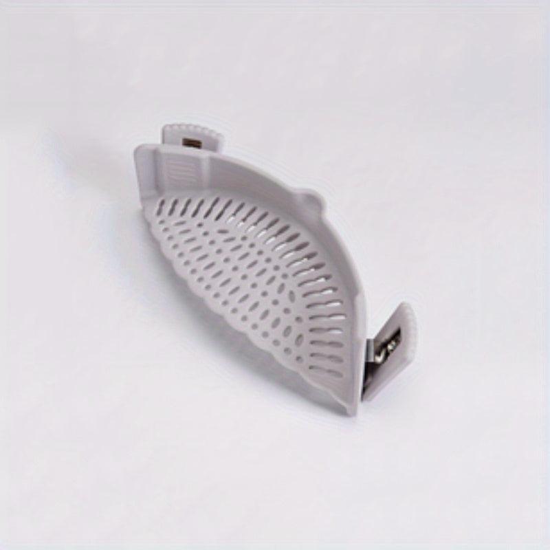 Silicone Drain Pan with Side Drainer & Filter for Kitchen Use