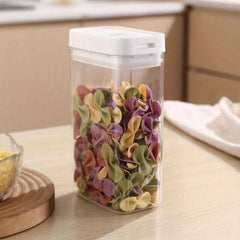 3pc Airtight Square Food Storage Containers - Sealed Fresh-keeping Box Set
