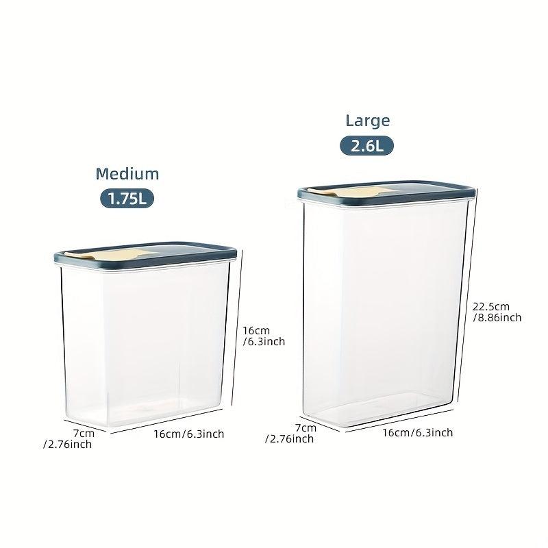 1Pc Airtight Food Storage Containers for Fresh and Secure Storage