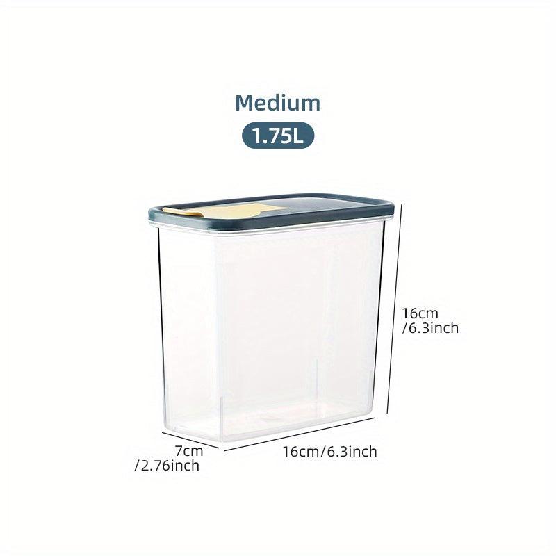 1Pc Airtight Food Storage Containers for Fresh and Secure Storage