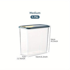 1Pc Airtight Food Storage Containers for Fresh and Secure Storage