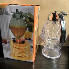 Acrylic Honey Dispenser No Drip for Pancakes Sauces