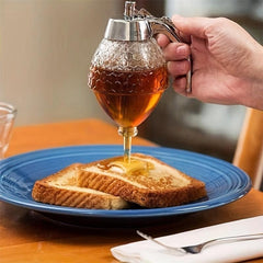 Acrylic Honey Dispenser No Drip for Pancakes Sauces