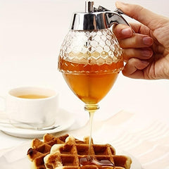 Acrylic Honey Dispenser No Drip for Pancakes Sauces