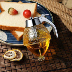 Acrylic Honey Dispenser No Drip for Pancakes Sauces