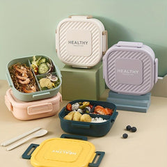 Nordic Bento Lunch Box Microwave Heating Divided Lunch Box for Teenagers
