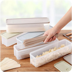 Sealed Storage Box Noodles Pasta Container Fresh keeping Organizer Transparent