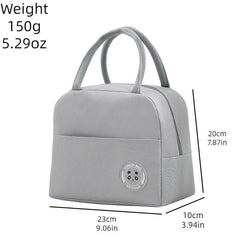 Insulated Lunch Bag Aluminum Foil Lunch Box Leakproof Waterproof