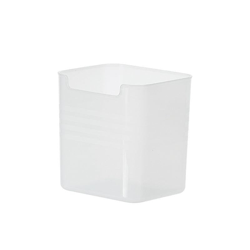 1pc Refrigerator Organizer Food Storage Box Leak Proof Plastic
