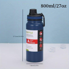 32oz 304 Stainless Steel Thermal Sports Water Bottle for Camping