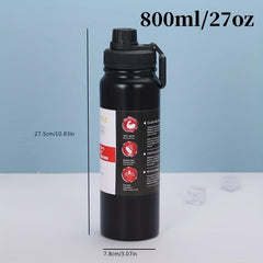 32oz 304 Stainless Steel Thermal Sports Water Bottle for Camping
