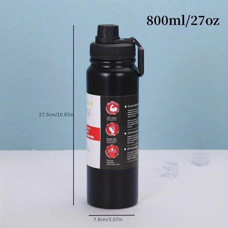 32oz 304 Stainless Steel Thermal Sports Water Bottle for Camping